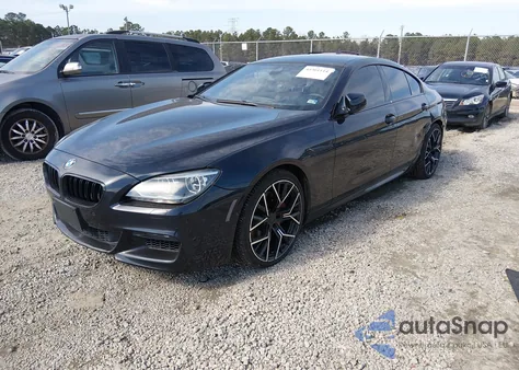 2013 BMW 650I Gran Coupe xDrive из США, поврежденный, VIN WBA6B4C56DD098711